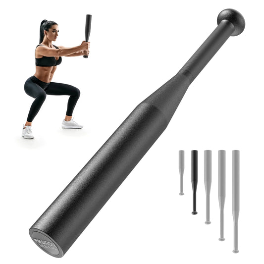 PROIRON Indian Clubbell WeightsSteel Mace Club Workout Macebell for Strength TrainingRehabilitation Stretching Conditioning and Rotational Training5-25 lb for Men and Women